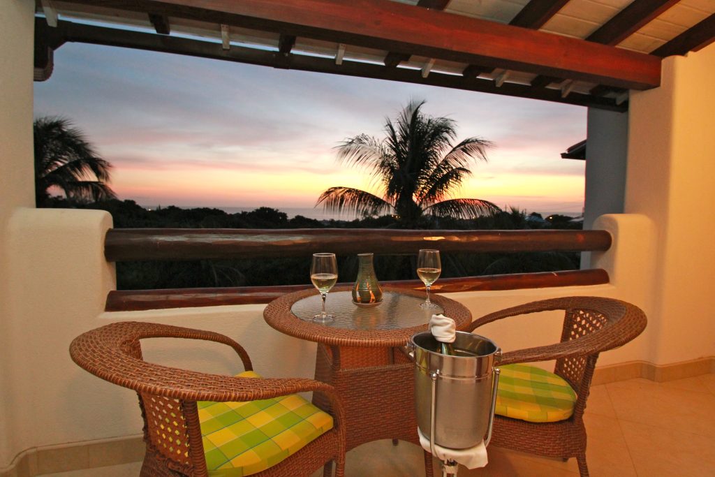 Garden View Suite at Sunset