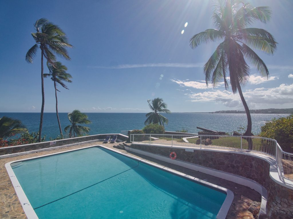 Pool View from Terrace