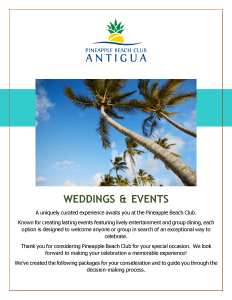 Pineapple Beach Events Guide Cover