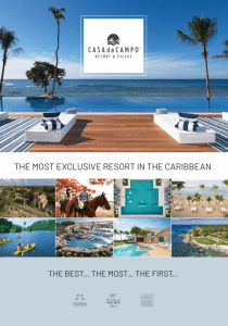 Casa de Campo Training Manual Cover